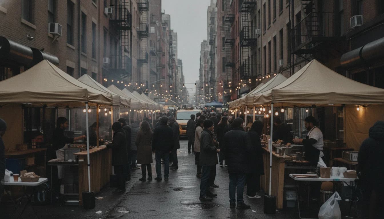 Pop-Up Gastronomy Clusters NYC Reshape Dining Districts