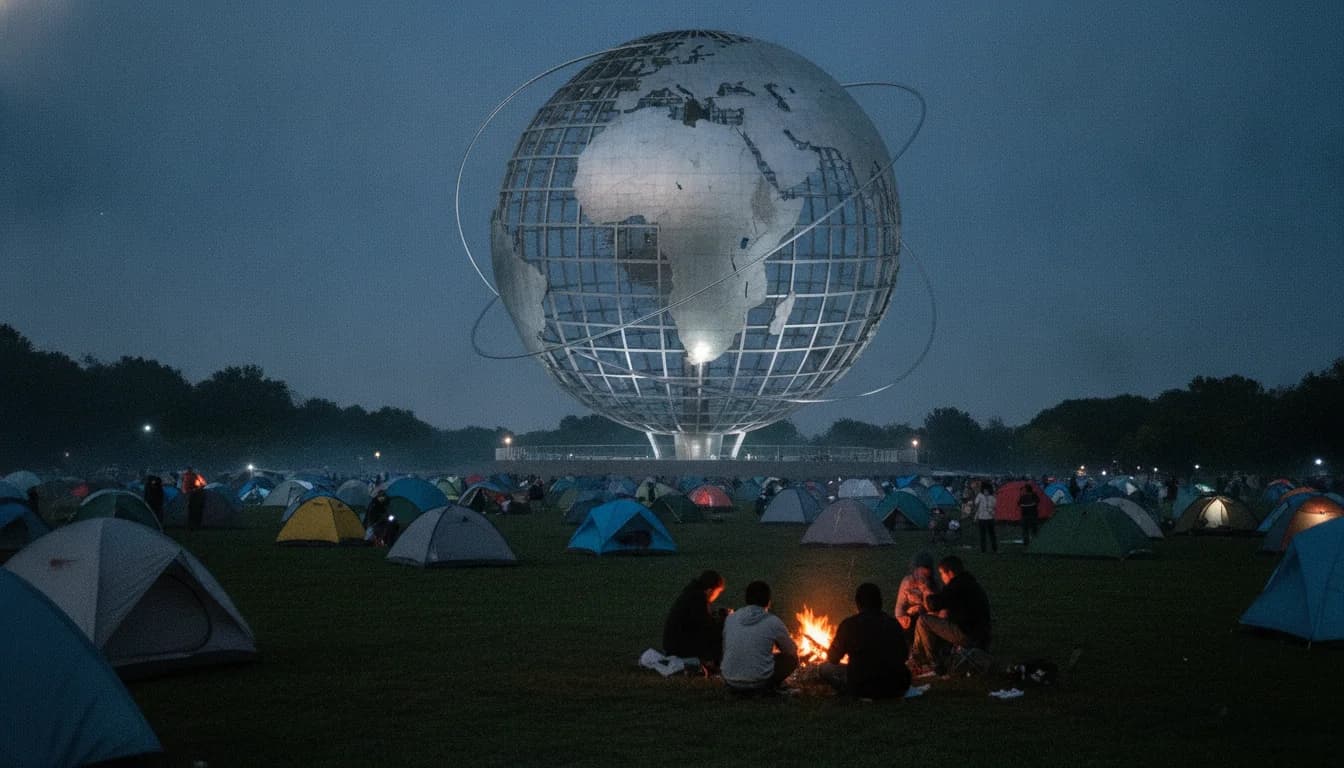 Unisphere Overnight Camping Program NYC Launches