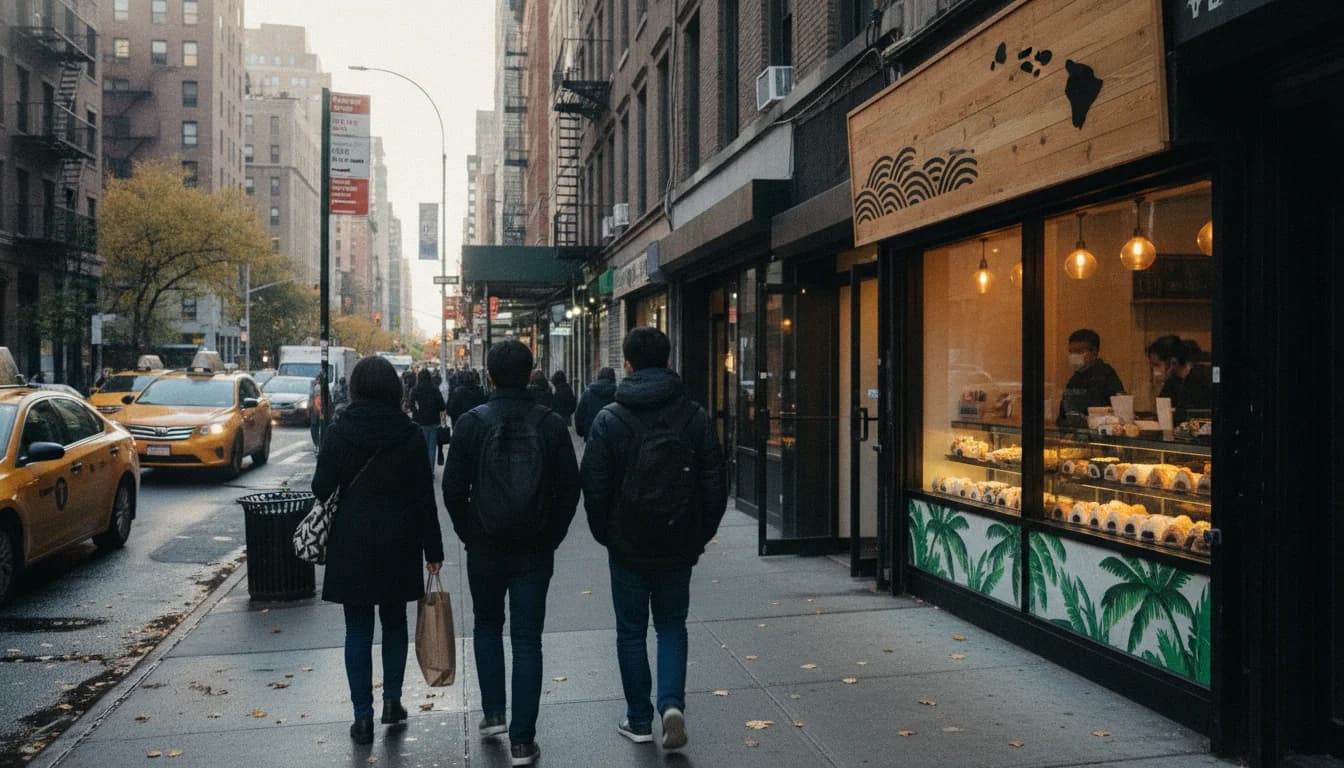 Kine Musubi Upper West Side Opening